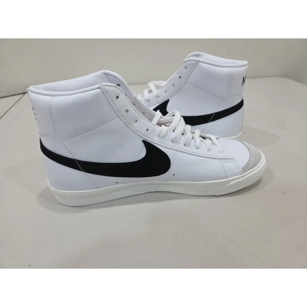 Nike Blazer Mid '77 Vintage VNTG White Black Sail BQ6806-100 Men's Retro Sz13